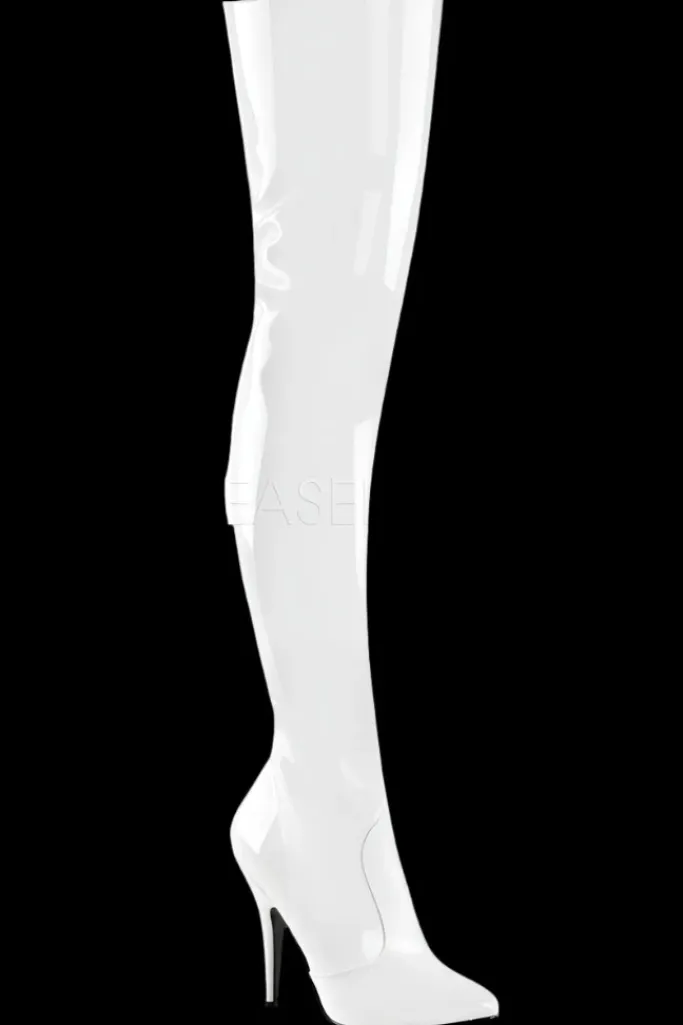 Pleaser SEDUCE 3010 Boots White