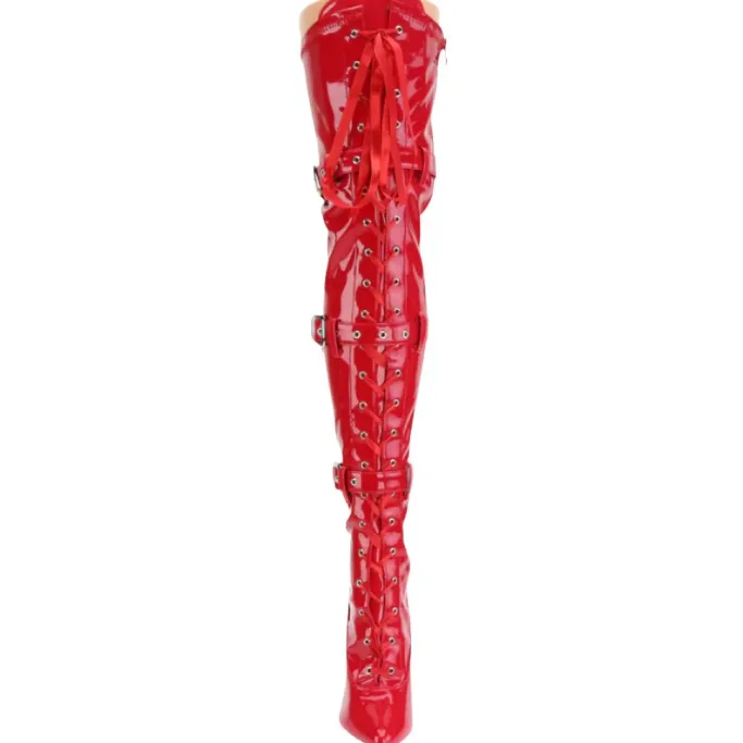 Pleaser SEDUCE-3028 Boots Red