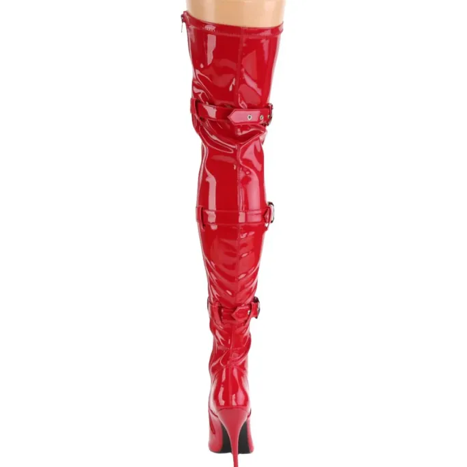 Pleaser SEDUCE-3028 Boots Red