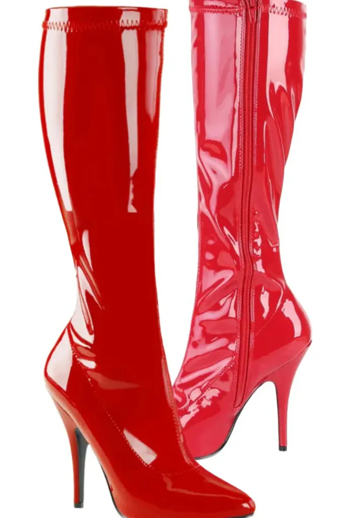Pleaser SEDUCE-2000 Boots Red
