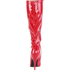 Pleaser SEDUCE-2000 Boots Red