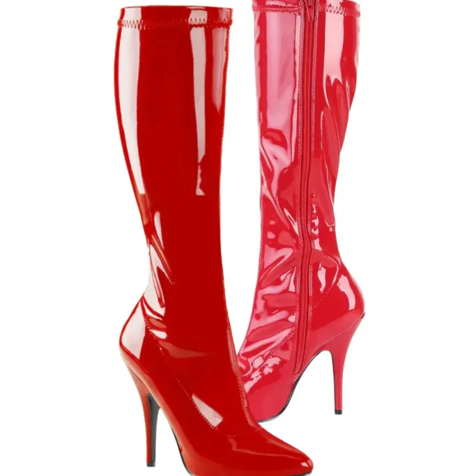 Pleaser SEDUCE-2000 Boots Red