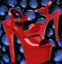 Pleaser SKY 309 Shoes Red