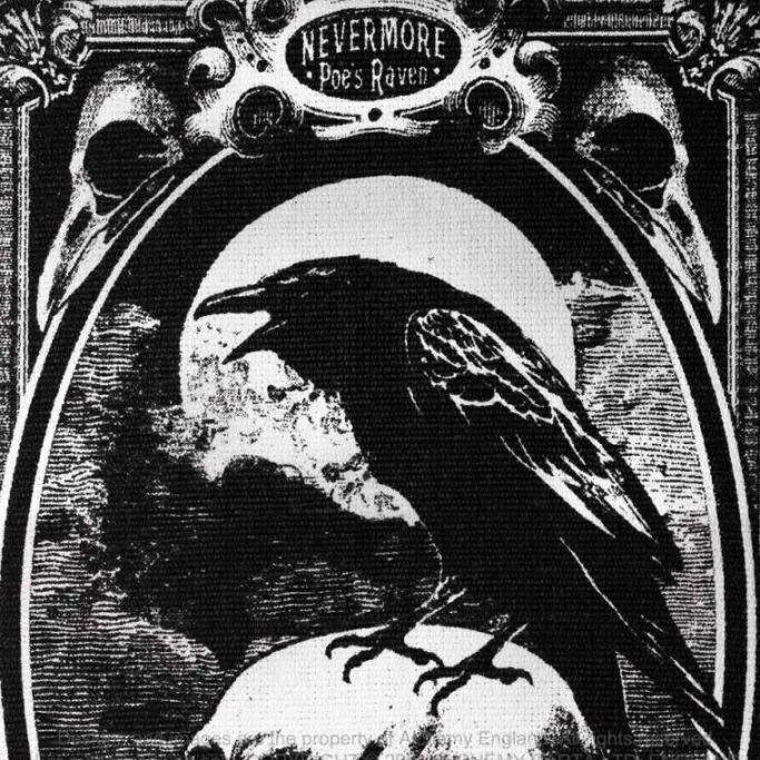 Alchemy Gothic Poes Raven Rug