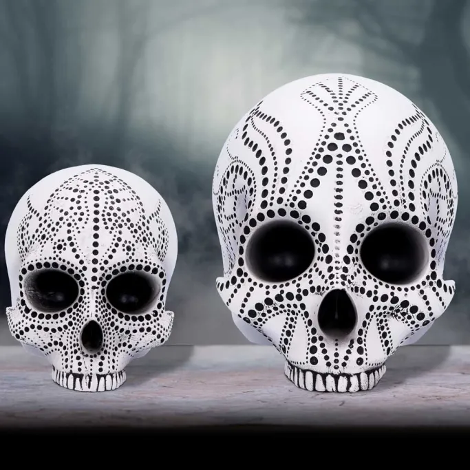 Nemesis Now Pointilist Skull Large