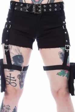 Innocent Clothing Poizen Violet Shorts