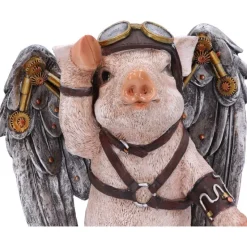Nemesis Now Porky Pilot Steampunk Pig