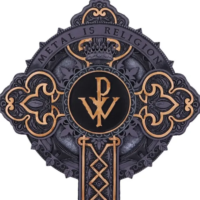 Nemesis Now Powerwolf Metal is Religion Wall Plaque