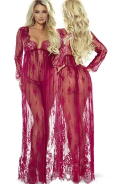 Provocative 7046 Elegant Robe Wine