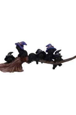 Nemesis Now Purrfect Broomstick Cats