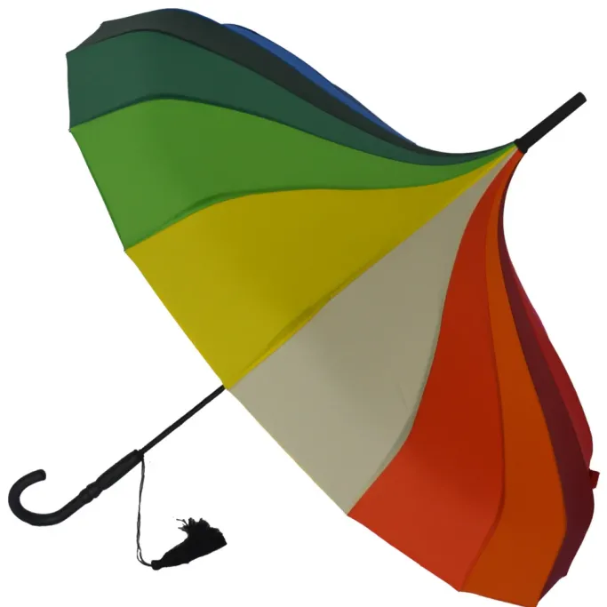 Soake Rainbow Pagoda Umbrella / Parasol