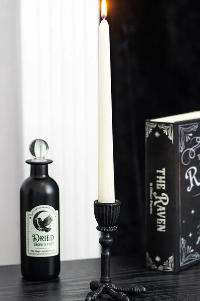 Something Different Raven Claw Taper Candle Holder
