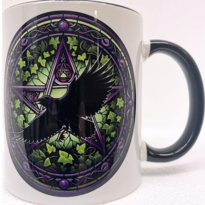 Oakhart Industries Raven Mug Art066