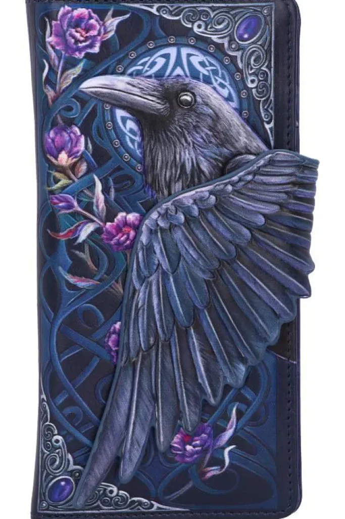 Nemesis Now Ravens Flight Embossed Purse