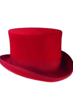 Euro Accessories Red Top Hat