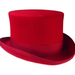 Euro Accessories Red Top Hat