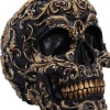 Nemesis Now Renaissance Black and Gold Skull