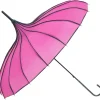 Soake Ribbed Pagoda Rose Red Umbrella
