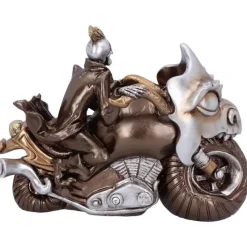 Nemesis Now Ride or Die Bronze Motorcyle Model