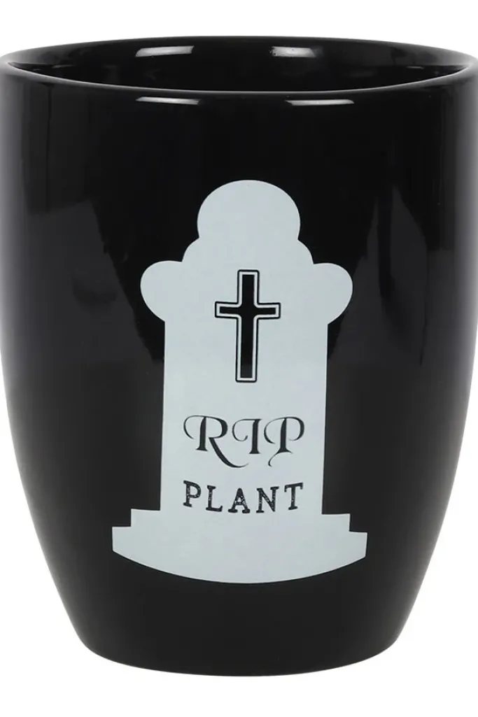 Something Different RIP Plant Gothic Plant Pot