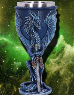Nemesis Now Ruth Thompson Sea Blade Dragon Goblet