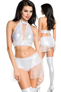 Saresia Silver Gogo Set