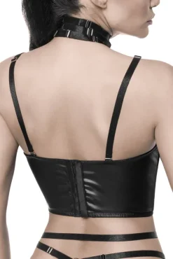Saresia Wetlook Harness Top