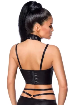 Saresia Wetlook Set with Skirt