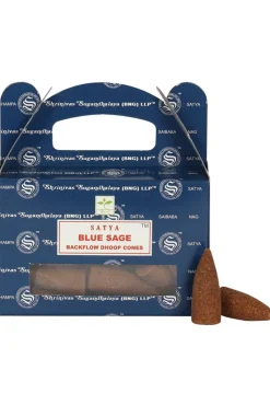 Something Different Satya Blue Sage Backflow Dhoop Cones