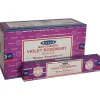 Puckator Satya Violet Rosemary Nag Champa Incense Sticks