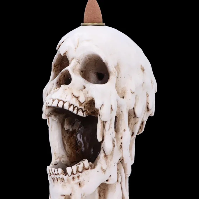 Nemesis Now Scorching Melting Skull Incense Burner