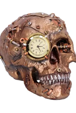 Nemesis Now Scrapped Steampunk Skull