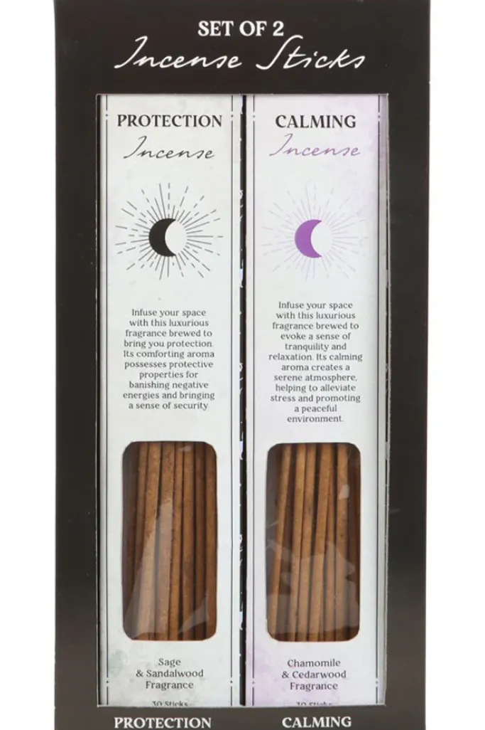 Something Different Set of 2 Calming & Protection Incense Stick Sets
