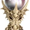 Nemesis Now Skeletal Realm Dragon Skull and LED Crystal Orb