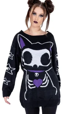Innocent Clothing Skeleton Cat Jumper