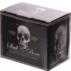Puckator Skeleton Handle Gothic Skull Mug, Gift Boxed