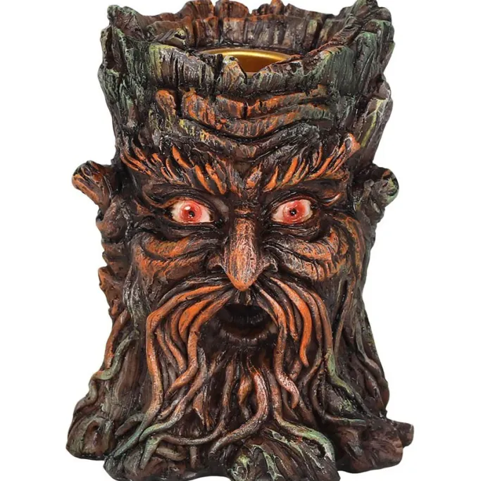 Something Different Small Green Man Backflow Incense Burner