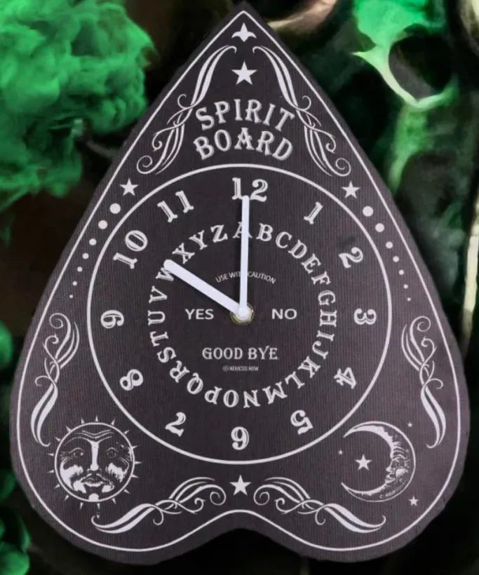 Nemesis Now Spirit Board Clock