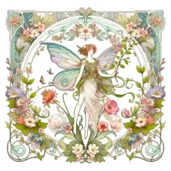 Oakhart Industries Spring Fairy Mug Art041