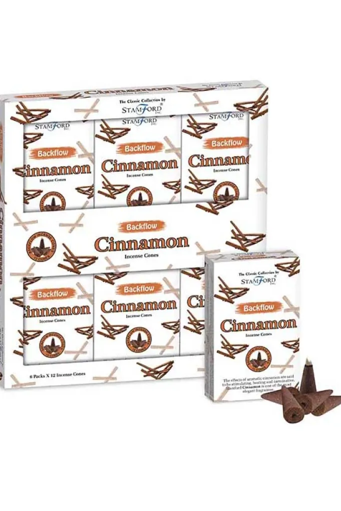 Alternative Gifts Stamford Cinnamon Backflow Incense Cones