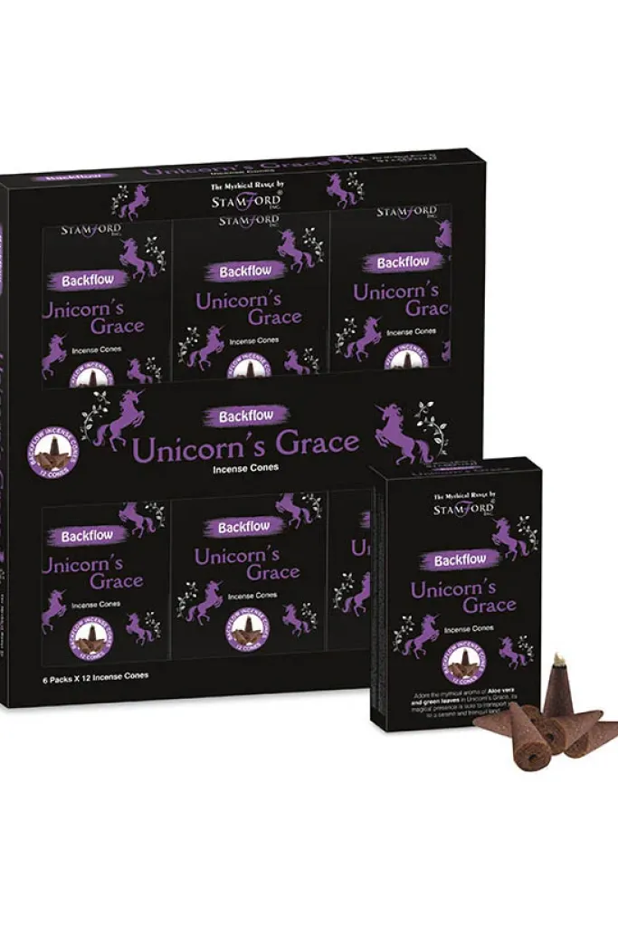 Alternative Gifts Stamford Unicorn Grace Backflow Incense Cones
