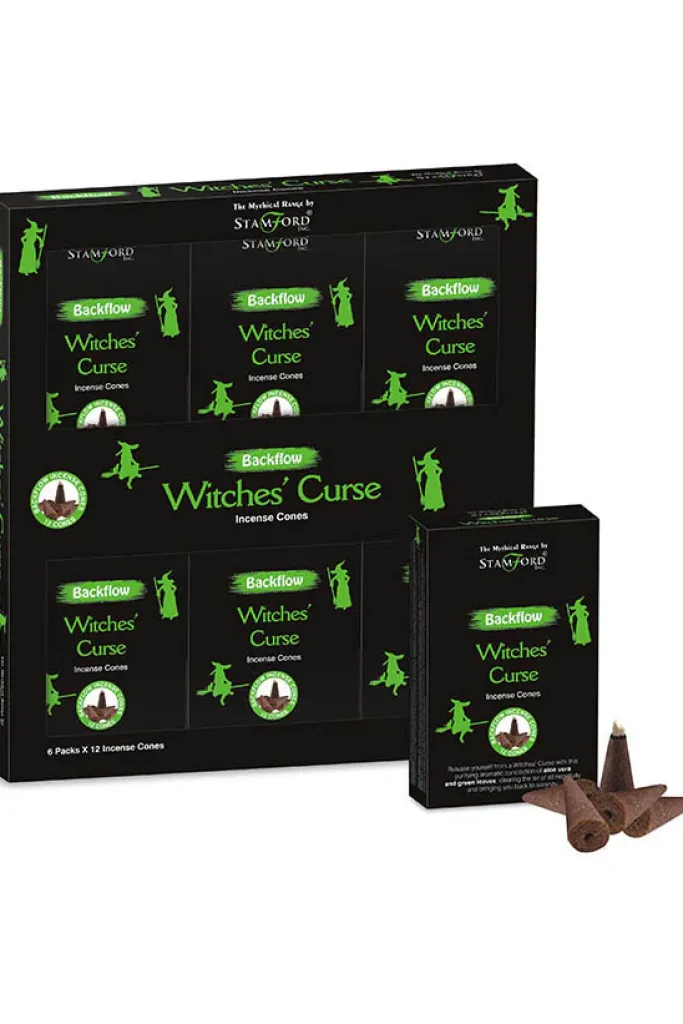 Alternative Gifts Stamford Witches Curse Backflow Incense Cones
