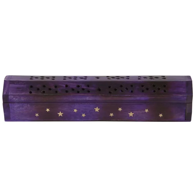 Something Different Star Wooden Bergamot Incense Box Set