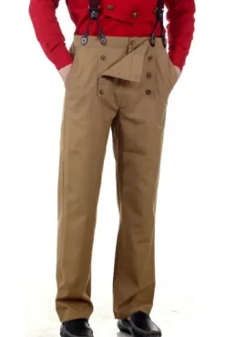 Pirate Dressing Steampunk Architect Pants Beige