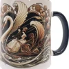 Oakhart Industries Steampunk Art Nouveau Pedalo Mug Art024