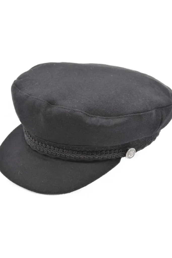 Euro Accessories Steampunk Captains Hat Breton Cap