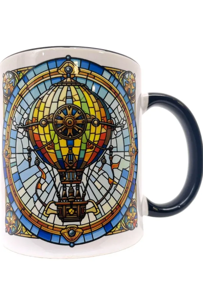 Oakhart Industries Steampunk Classic Air Balloon Art029