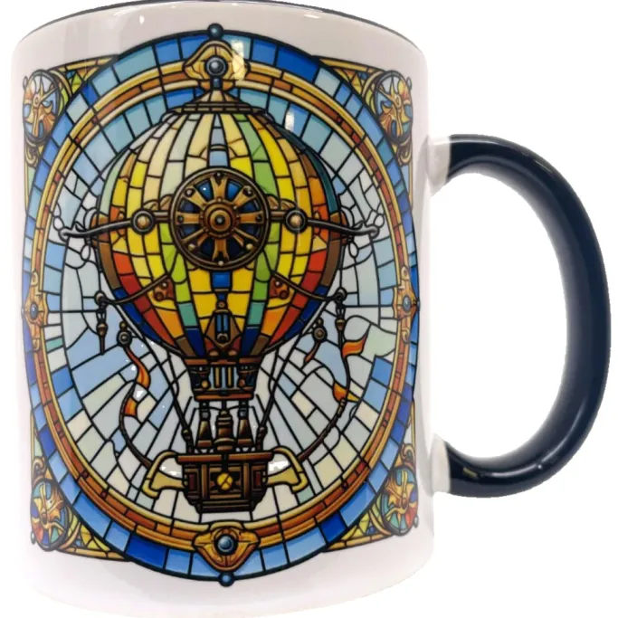 Oakhart Industries Steampunk Classic Air Balloon Art029