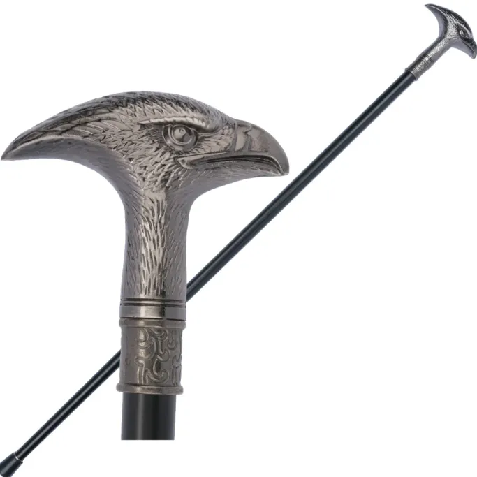 Way of the Warrior Steampunk Eagle Walking Stick