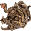 Steampunk Fantasy Steampunk Oceanic Cyborg Octopus Skull